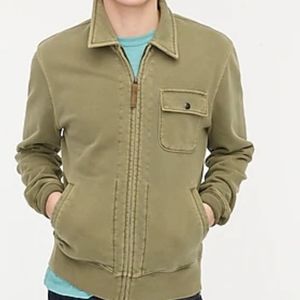 Wallace & Barnes heritage fleece deck jacket